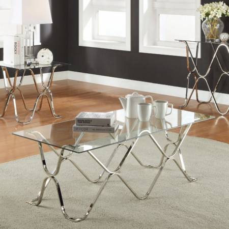 VADOR COFFEE TABLE Beveled Glass